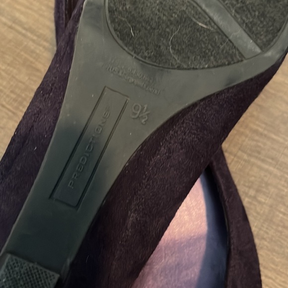 Dark purple ballet flats - Picture 2 of 4